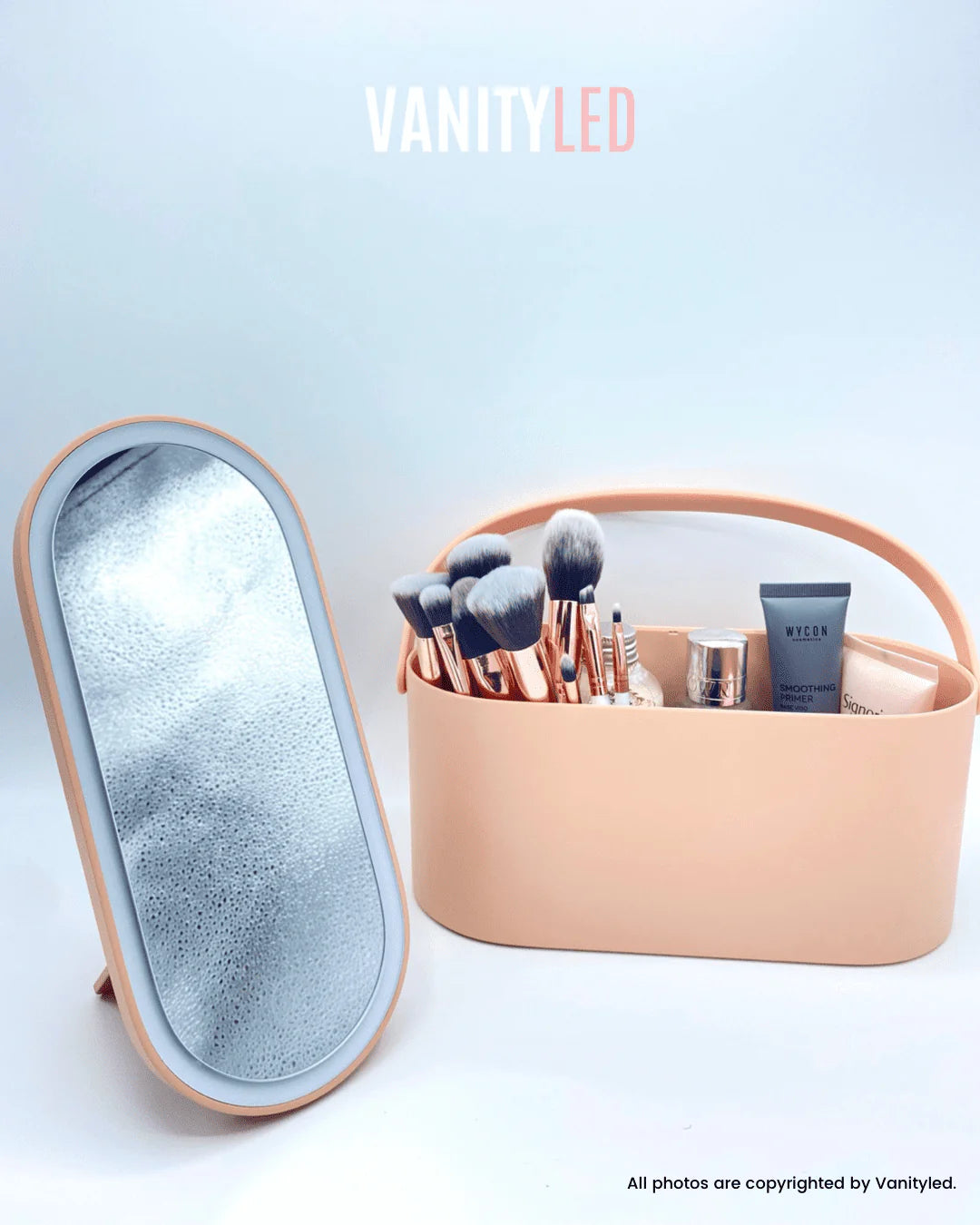 Make-Up Box with Led Mirror