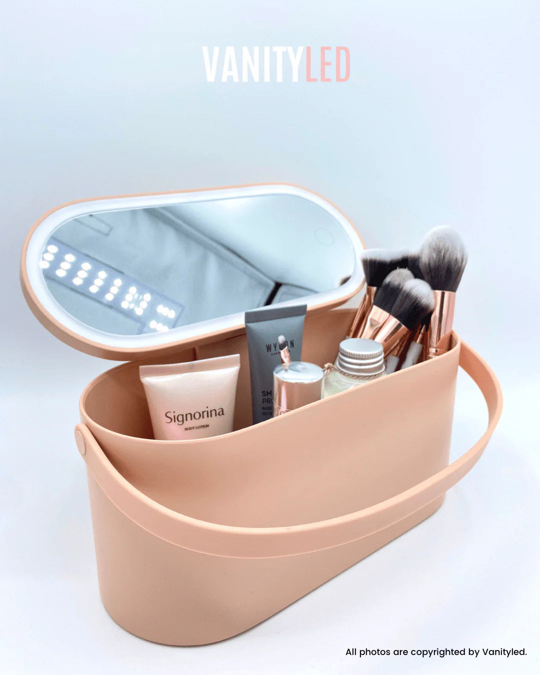 Make-Up Box with Led Mirror